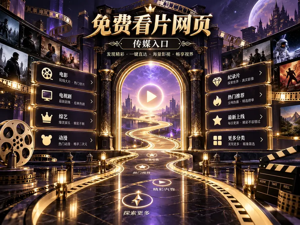 电影精选栏目视觉